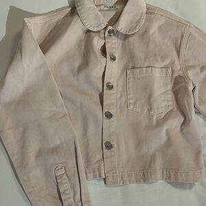 Parke x Stoney Clover Pink Jean Jacket